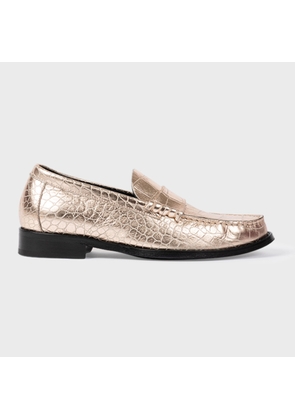 Paul Smith Womens Shoe Cassini Gold Emboss