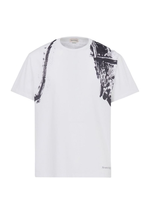 Alexander Mcqueen Fold Harness Graphic T-Shirt