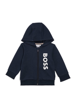 Boss Kidswear Logo Zip-Up Hoodie (6-18 Months)