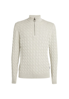 Barbour Cotton Half-Zip Sweater
