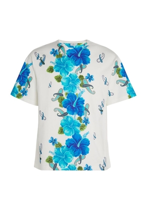 Etro Cotton Hydrangea T-Shirt