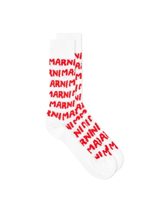 Marni Logo Sock