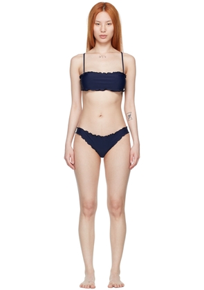 Sherris Navy Nylon Bikini