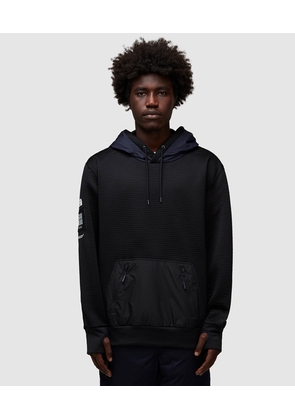X Undercover dotknit double hoodie