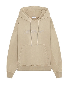 OFF-WHITE Laundry Skate Hoodie in Beige - Beige. Size XL/1X (also in M, S).