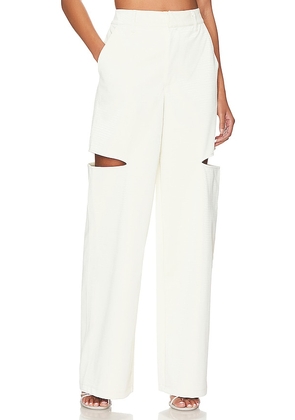 AFRM Kimmie Pants in White. Size 29.