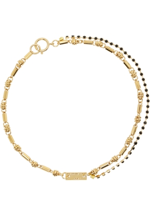 IN GOLD WE TRUST PARIS Gold Hippie Chain Necklace