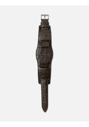 Leather EMB Watch Band
