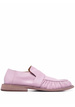 Marsèll Estiva ruched leather loafers - Purple