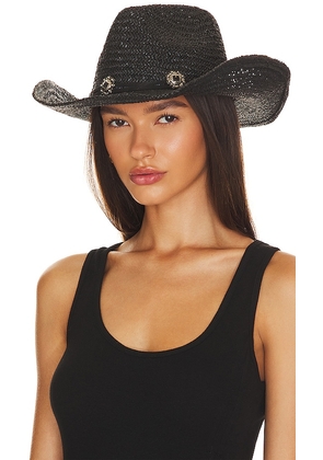 8 Other Reasons Stallion Cowboy Hat in Black.