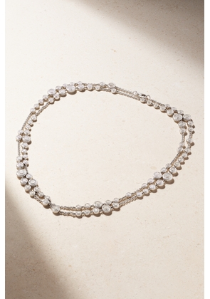 David Morris - 18-karat White Gold Diamond Necklace - One size