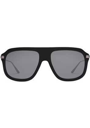Gucci Eyewear pilot-frame tinted sunglasses - Black