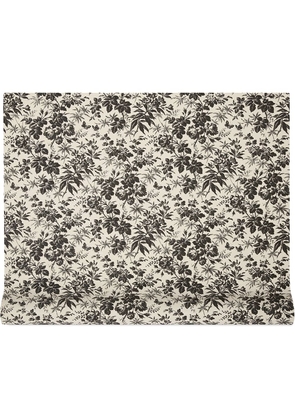 Gucci Herbarium print wallpaper 100cmx7mt - White