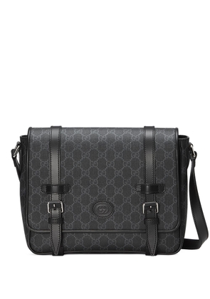 Gucci GG Supreme messenger bag - Black