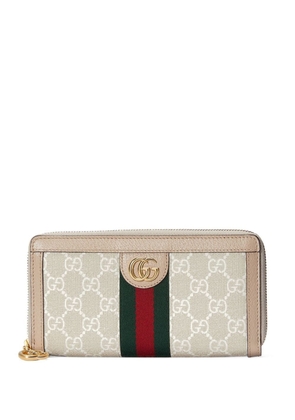 Gucci Ophidia zip-around wallet - White