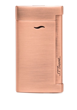 S.T. Dupont slim 7 brushed copper lighter - Brown