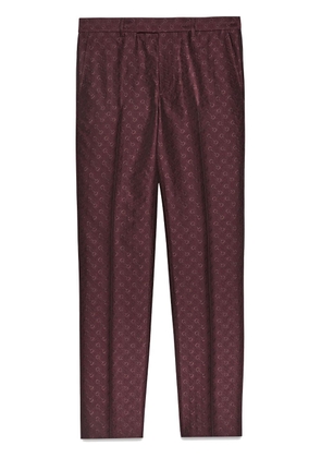Gucci Horsebit wool-blend tapered trousers