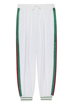 Gucci GG terry-cloth track pants - White