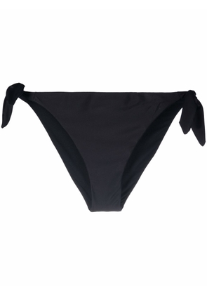 Moschino logo-print tie-fastening bikini briefs - Black