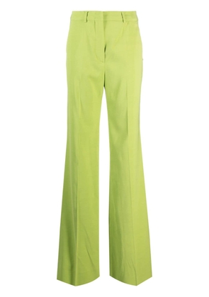 Sportmax tailored flared trousers - Green