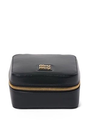 Miu Miu travel accessories leather case - Black