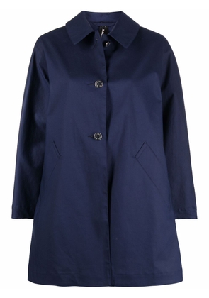 Mackintosh Hartwood cotton raincoat - Blue
