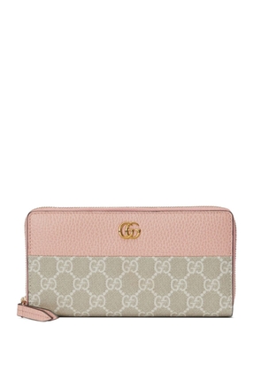 Gucci GG Marmont leather zip-around wallet - Pink