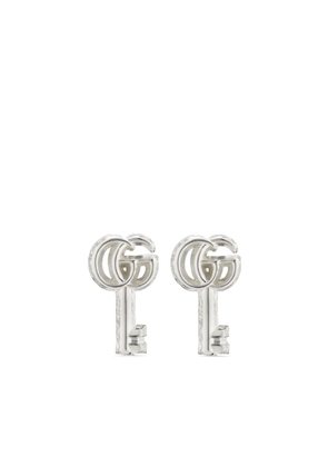 Gucci GG Marmont key stud earrings - Silver