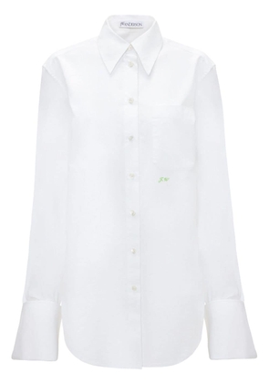 JW Anderson oversized-cuffs cotton shirt - White