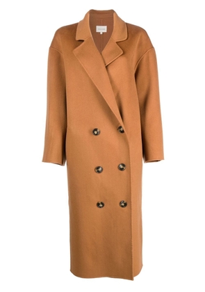 Loulou Studio Borne double-breasted coat - Brown