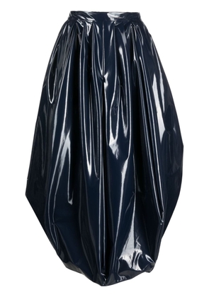Enföld puffball high-waist skirt - Blue