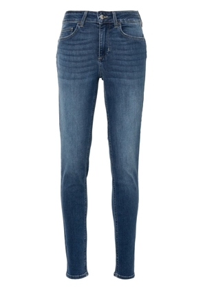 LIU JO rhinestone-embellished skinny jeans - Blue