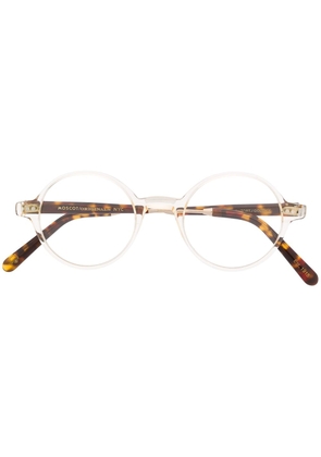 Moscot Gittel round frame glasses - Neutrals