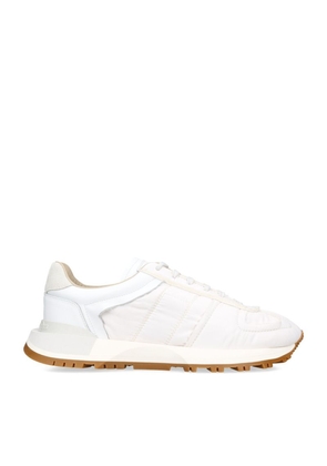 Maison Margiela Leather 50/50 Low-Top Sneakers