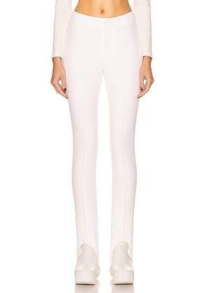 Moncler Grenoble Skinny Sport Pant in White - White. Size 44 (also in ).