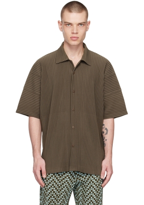 HOMME PLISSÉ ISSEY MIYAKE Brown Monthly Color May Shirt