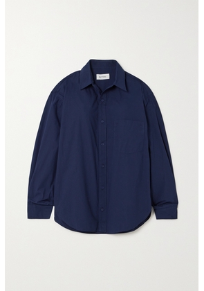 Matteau - + Net Sustain Organic Cotton-poplin Shirt - Blue - 5,6,1,2,3,4
