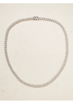 Anita Ko - 18-karat White Gold Diamond Necklace - One size