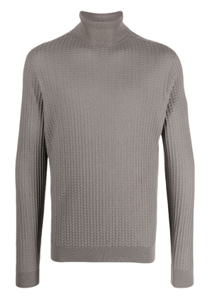 Giorgio Armani roll-neck sweatshirt - Neutrals