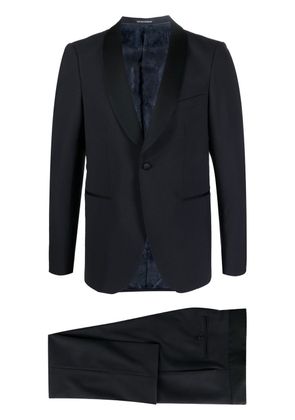 Emporio Armani single-breasted dinner suit - Black