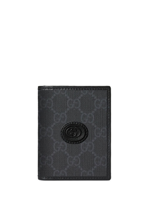 Gucci GG Supreme canvas wallet - Grey