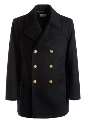 Bally double-breasted wool coat - Black