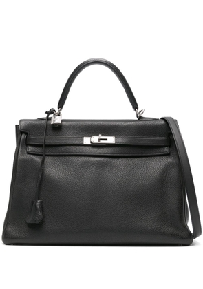 Hermès Pre-Owned 2008 Kelly 35 shoulder bag - Black
