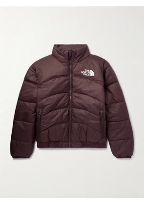 The North Face - 2000 Logo-Embroidered Quilted Padded WindWall™-Ripstop Jacket - Men - Burgundy - XS