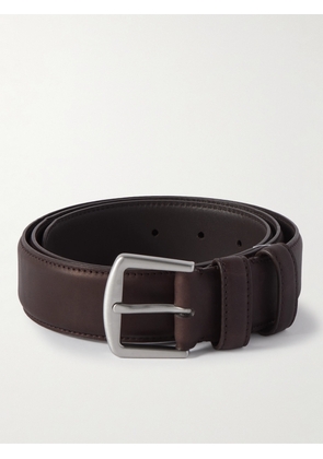 Loro Piana - Alsavel 3cm Leather Belt - Men - Brown - EU 85