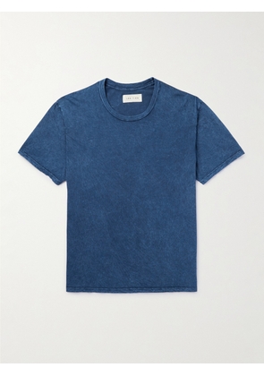 Les Tien - Garment-Dyed Cotton-Jersey T-Shirt - Men - Blue - S
