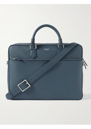 Serapian - Cachemire Full-Grain Leather Briefcase - Men - Blue