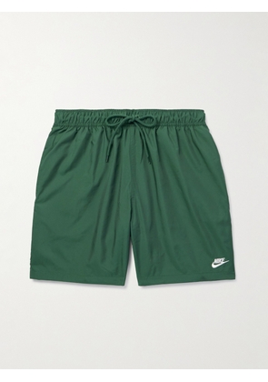 Nike - Club Flow Straight-Leg Shell Shorts - Men - Green - XS