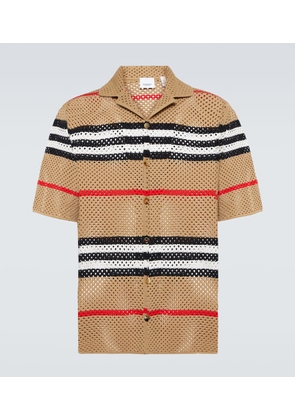 Burberry Knitted short-sleeved shirt