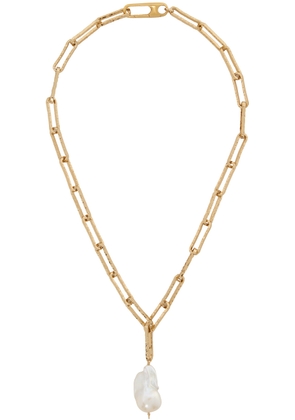 Alighieri Gold 'The Baroque Pearl Layer' Necklace